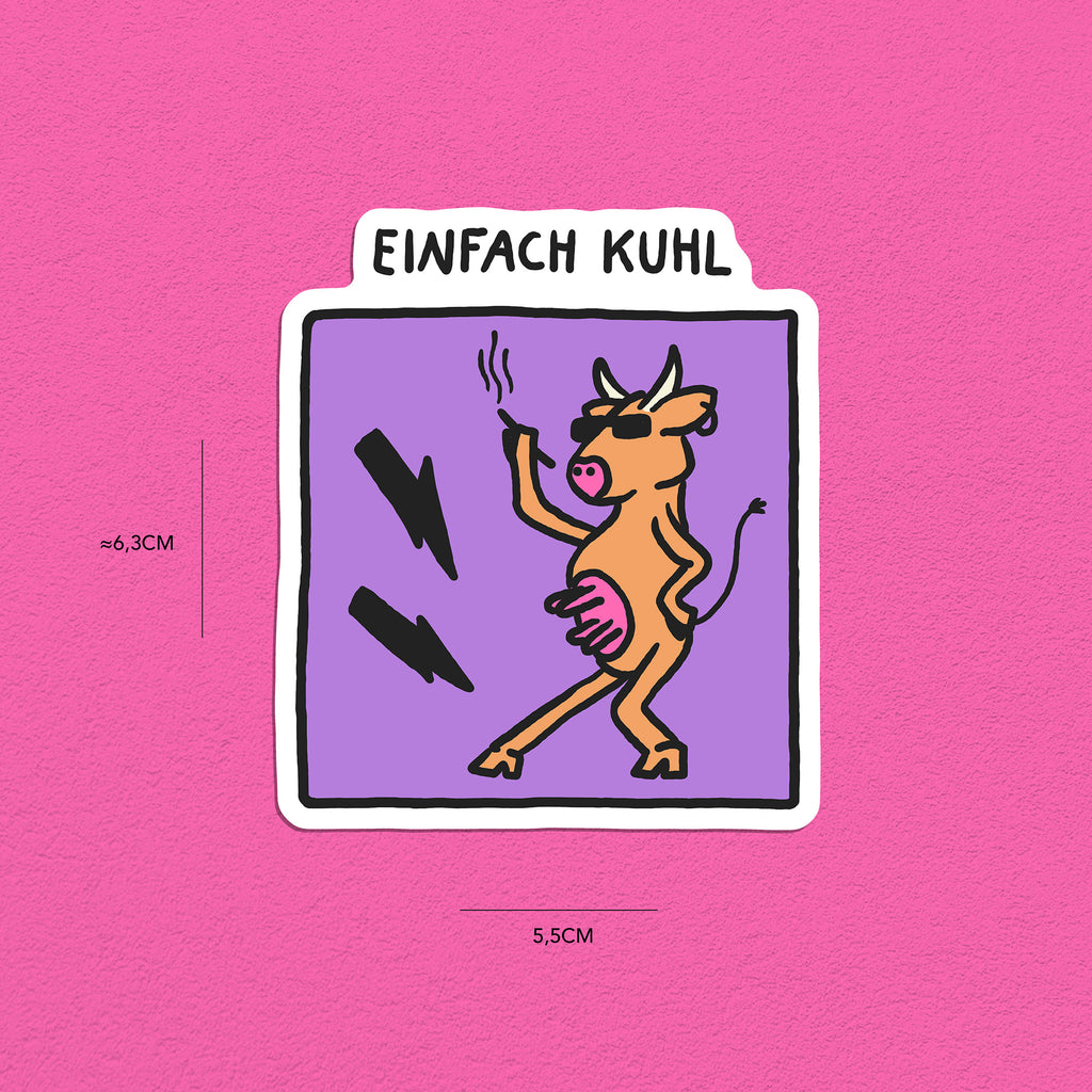 Kühe Stickerset, 9er