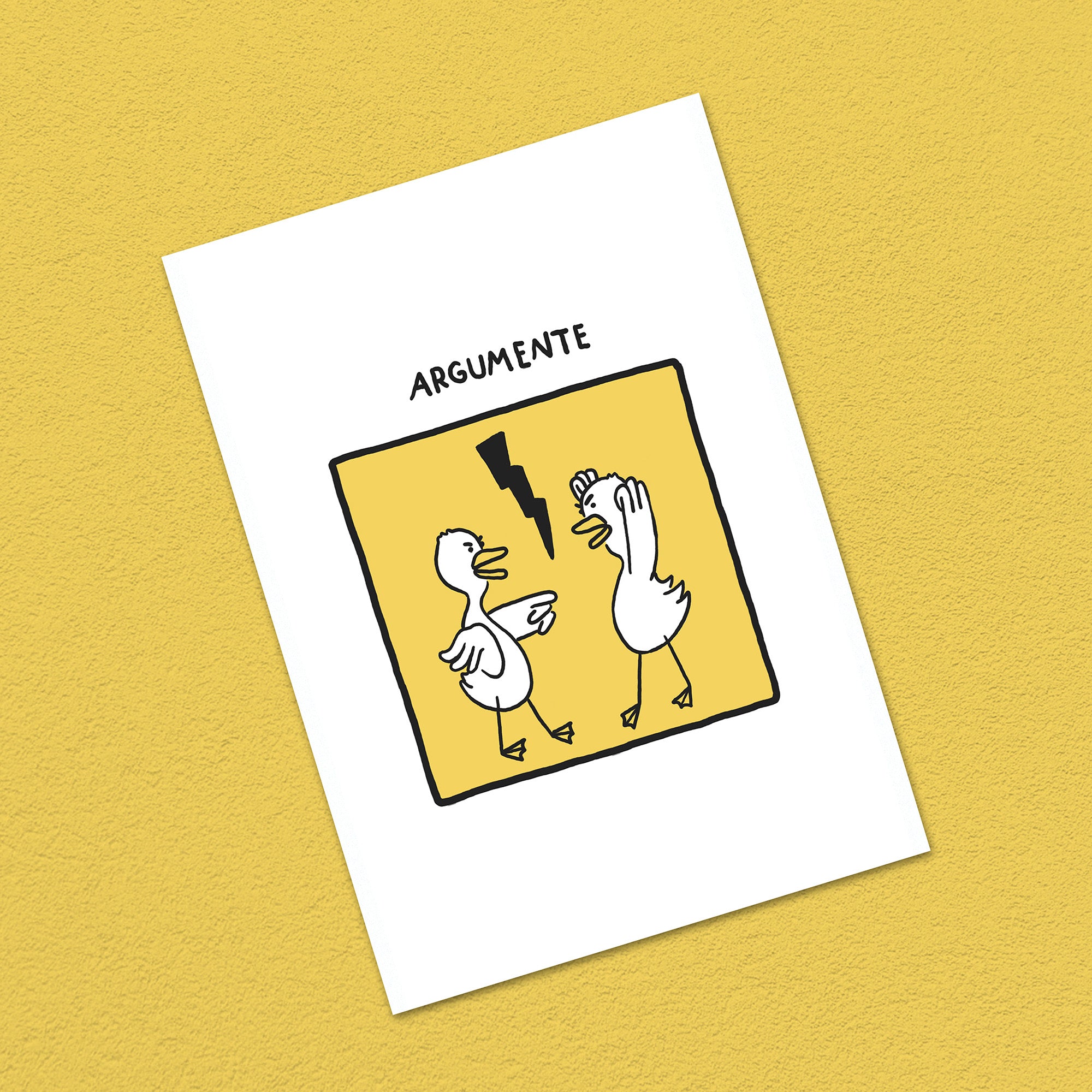 Postkarte A6 "Argumente"