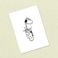 Postkarte A6 "Fill me up"