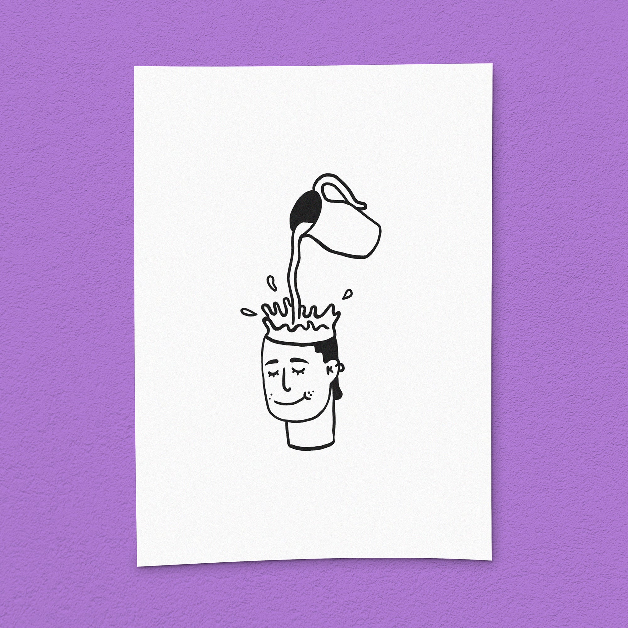 Kunstdruck "Fill me up"