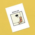 Postkarte A6 "Akkuh leer"