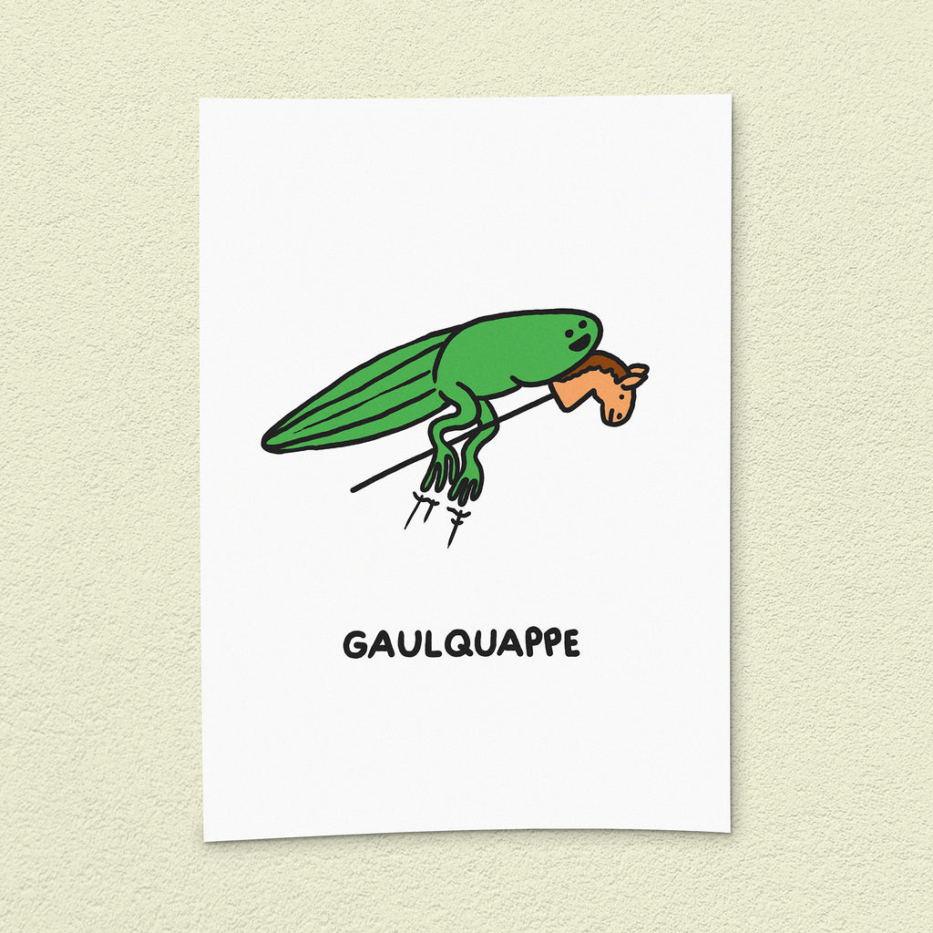 Kunstdruck "Gaulquappe"