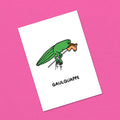 Postkarte A6 "Gaulquappe"