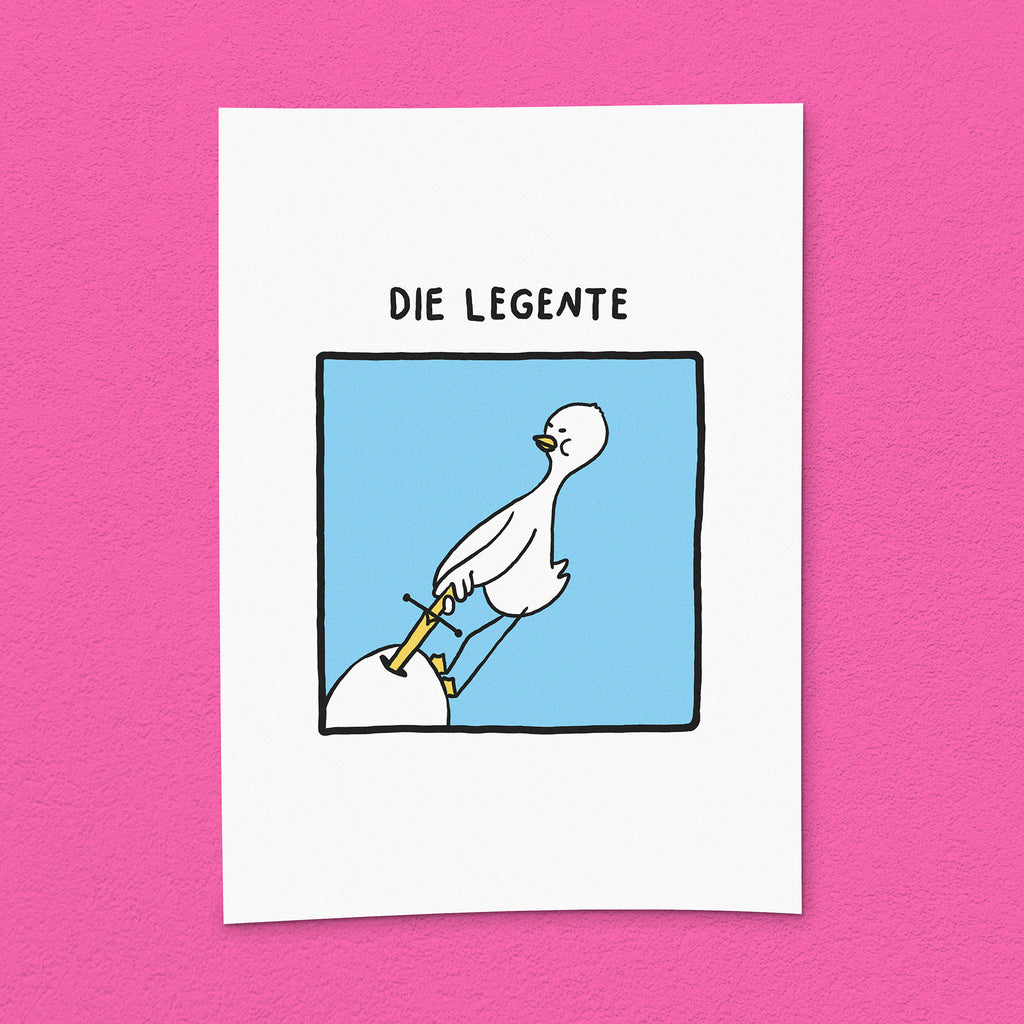 Kunstdruck "Legente"