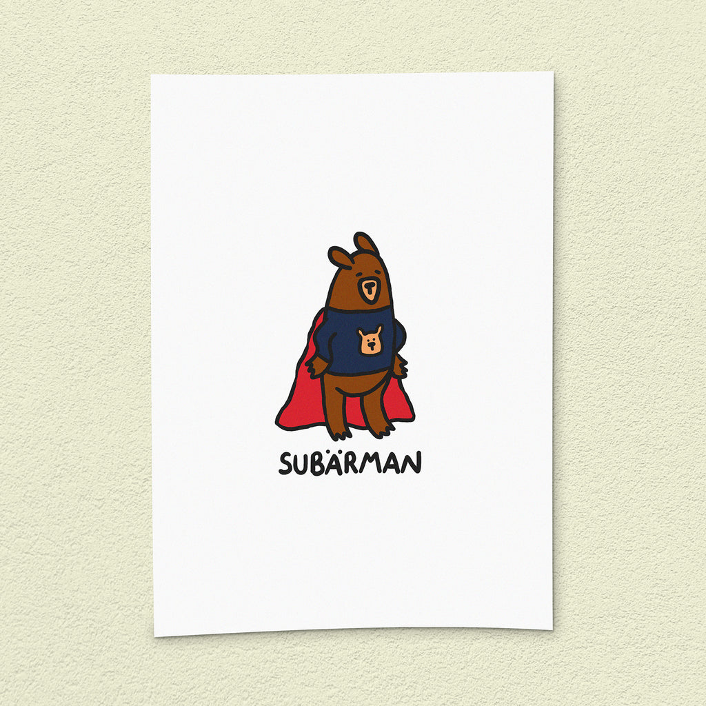 Kunstdruck "Subärman"