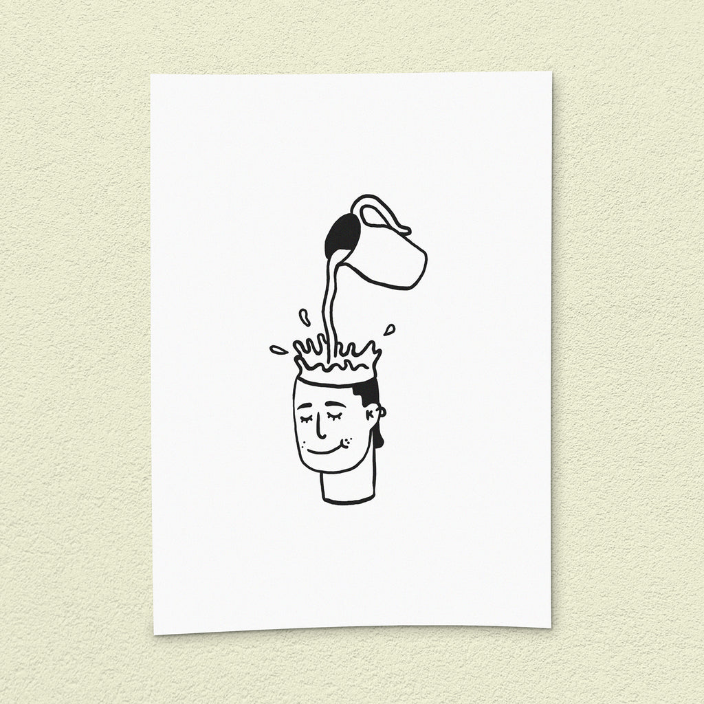 Kunstdruck "Fill me up"
