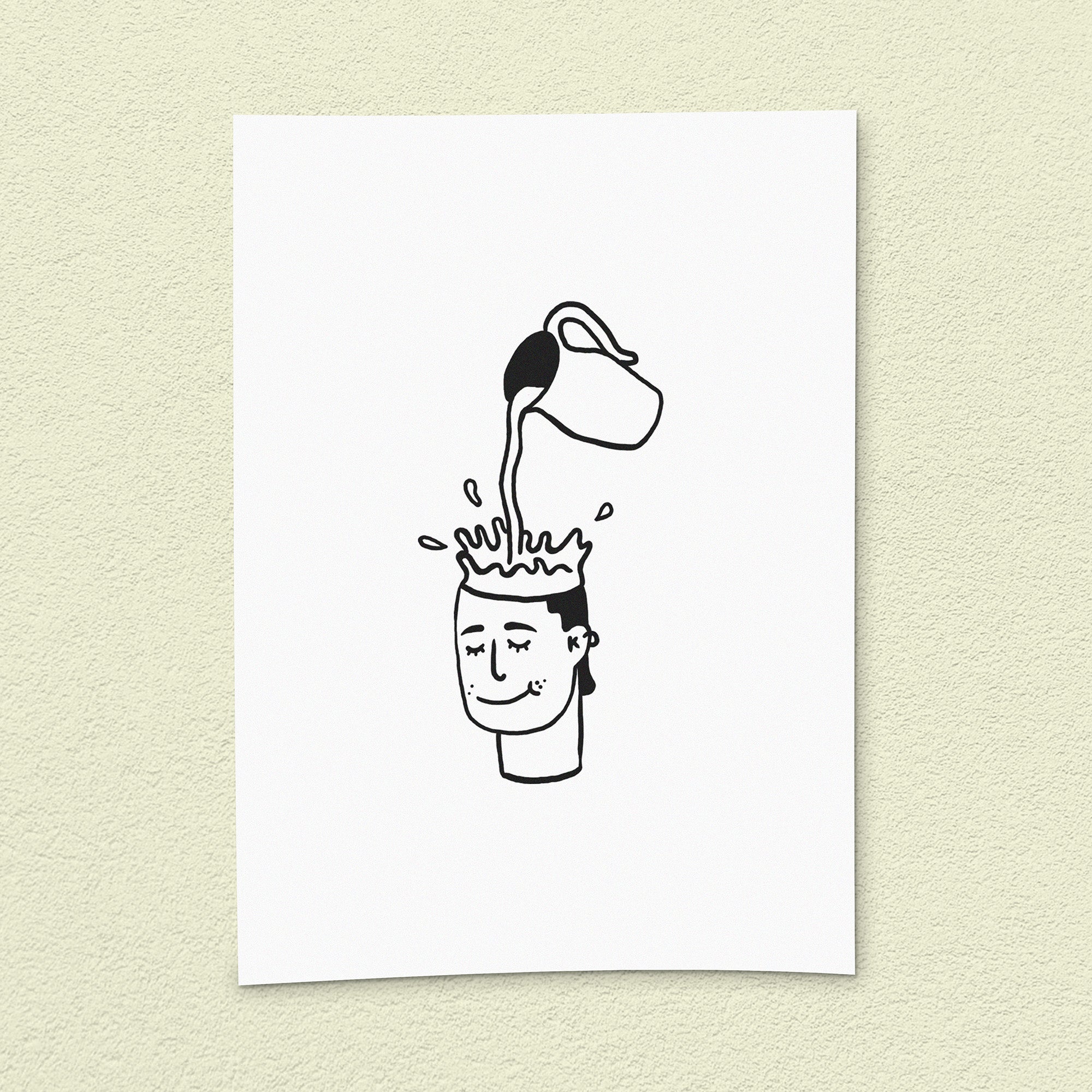 Kunstdruck "Fill me up"