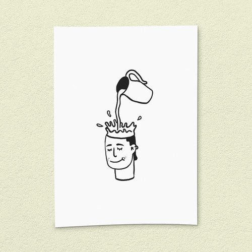Kunstdruck "Fill me up"