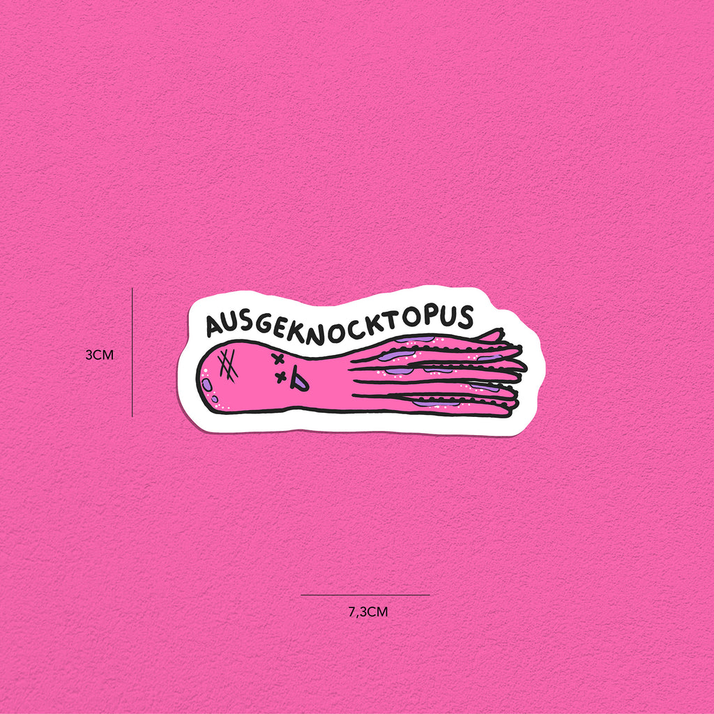 Oktopusse Stickerset, 10er