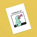 Postkarte A6 "Hungriger Hai"