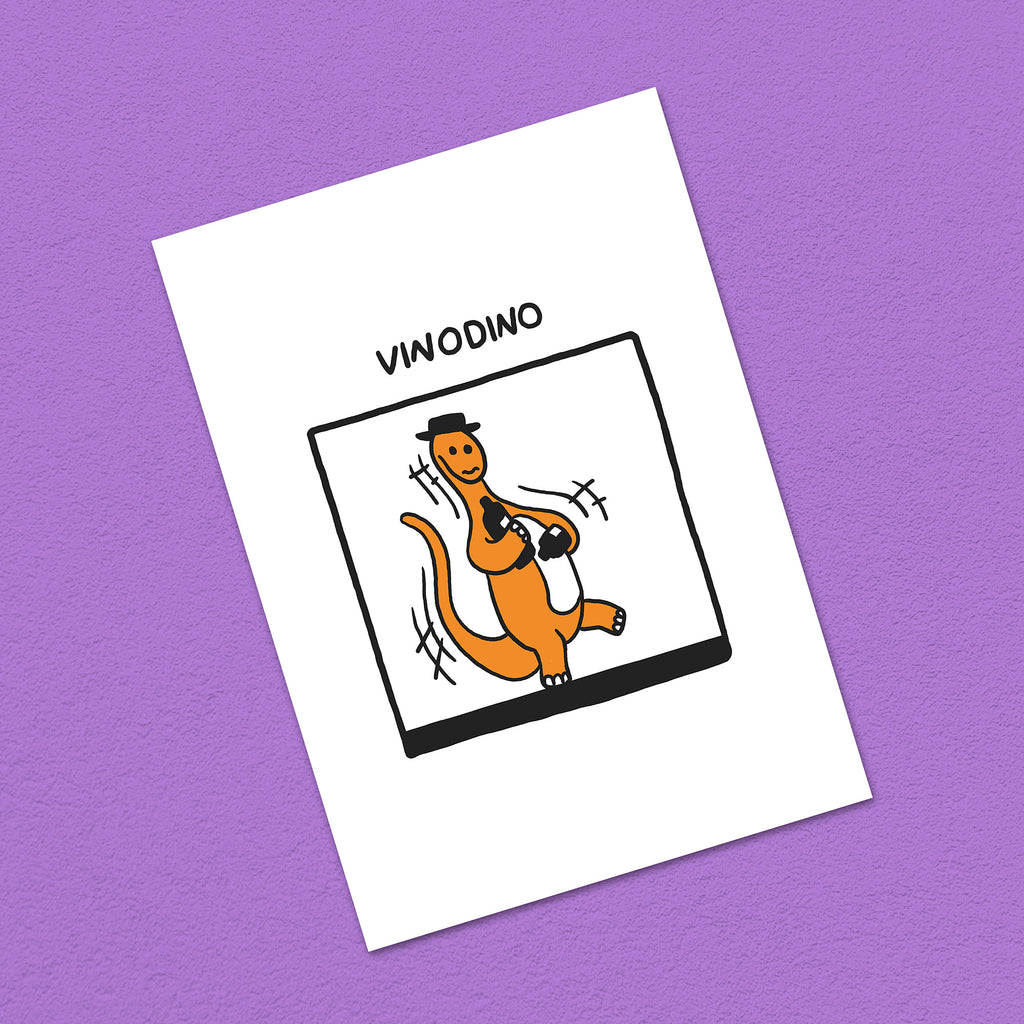 Postkarte A6 "Vinodino"