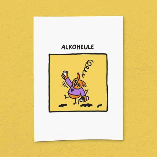 Kunstdruck "Alkoheule"