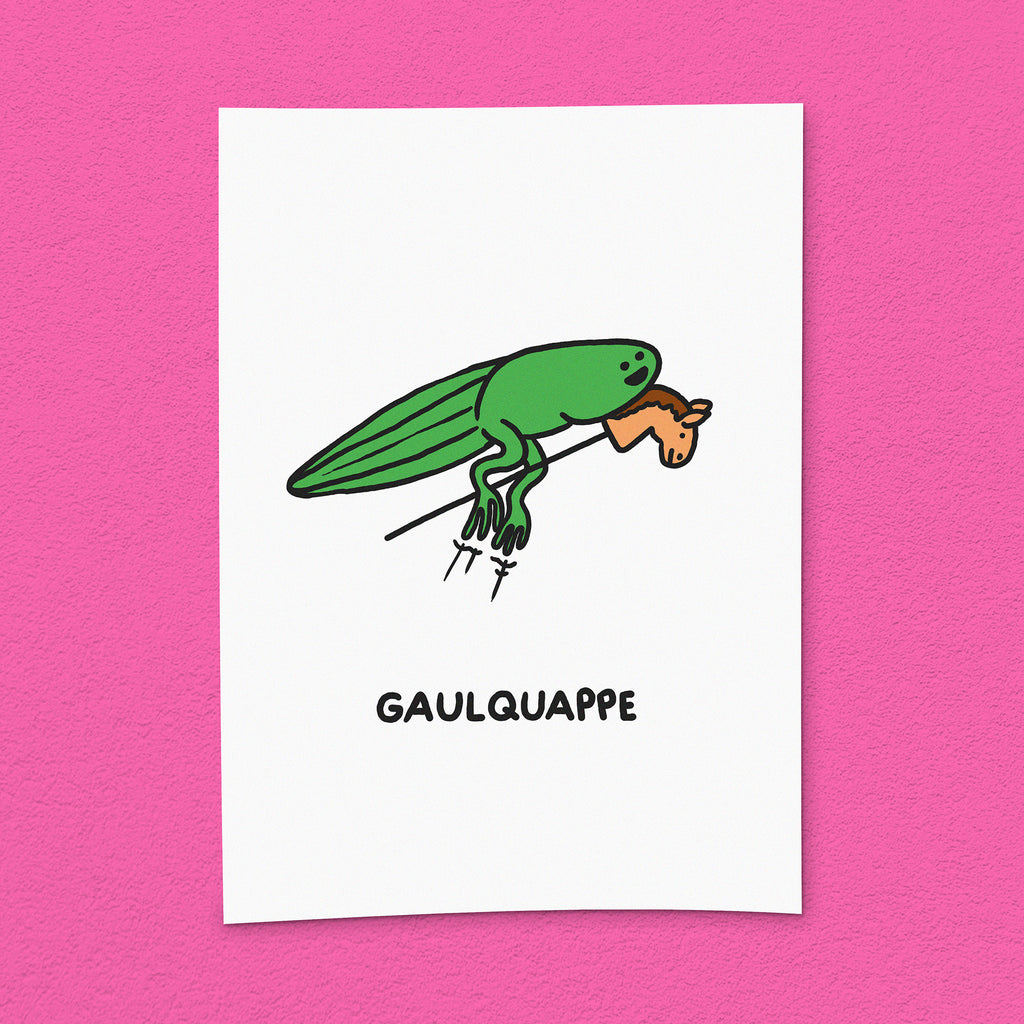 Kunstdruck "Gaulquappe"