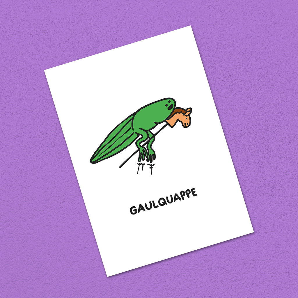 Postkarte A6 "Gaulquappe"