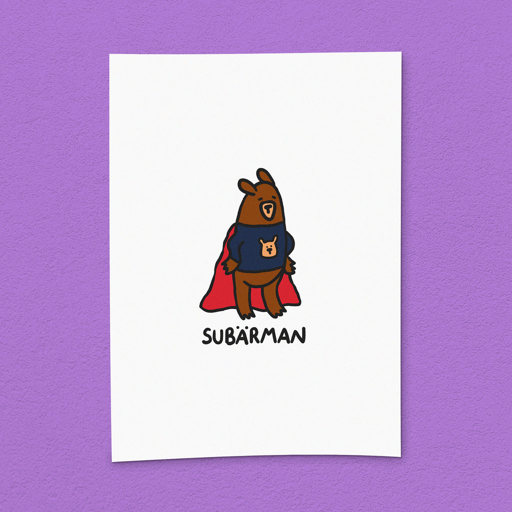 Kunstdruck "Subärman"