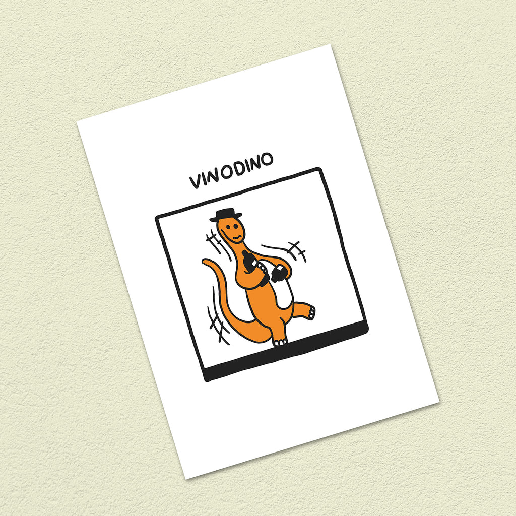 Postkarte A6 "Vinodino"