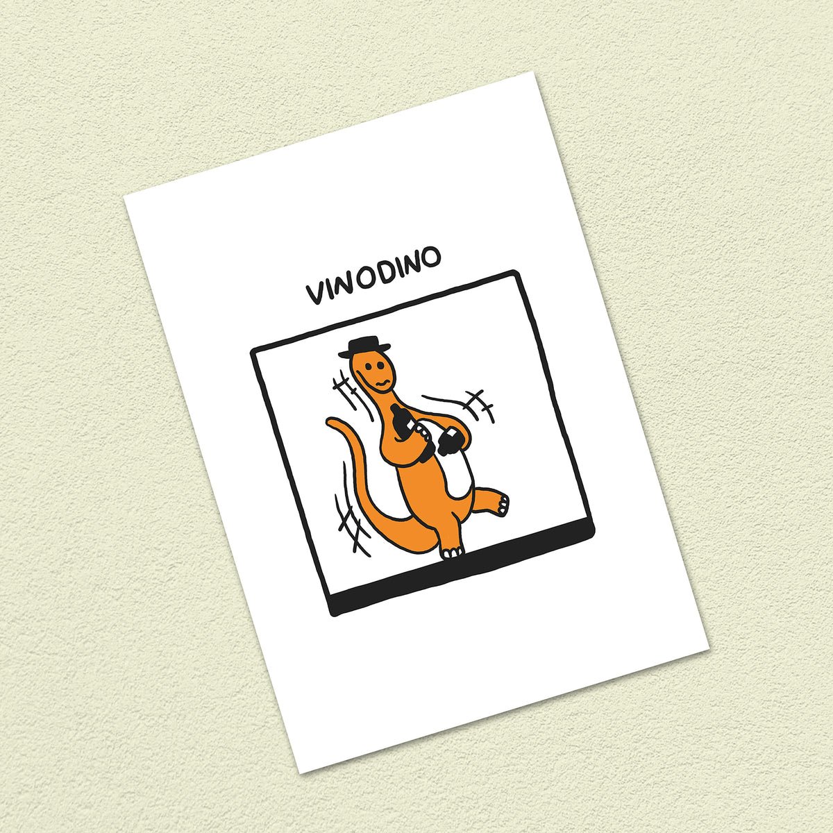 Postkarte A6 "Vinodino"