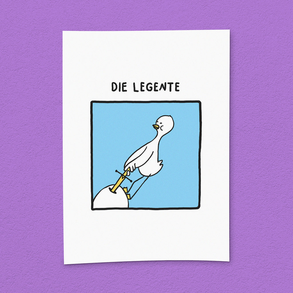 Kunstdruck "Legente"