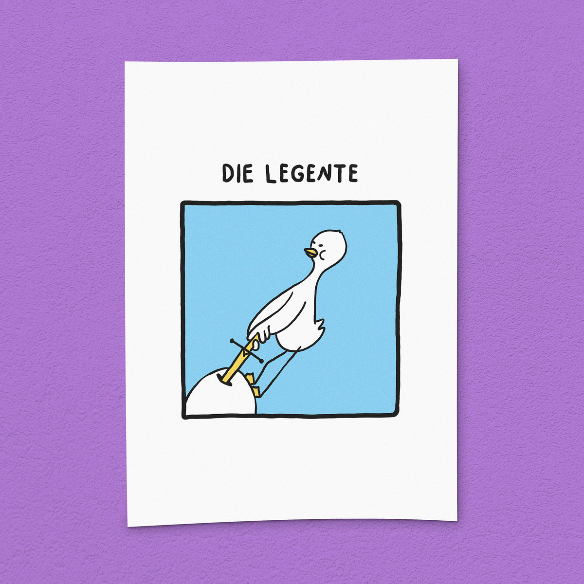Kunstdruck "Legente"