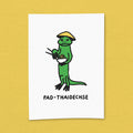 Kunstdruck "Pad-Thaidechse"