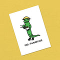 Postkarte A6 "Pad-Thaidechse"