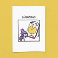 Kunstdruck "Büromaus"