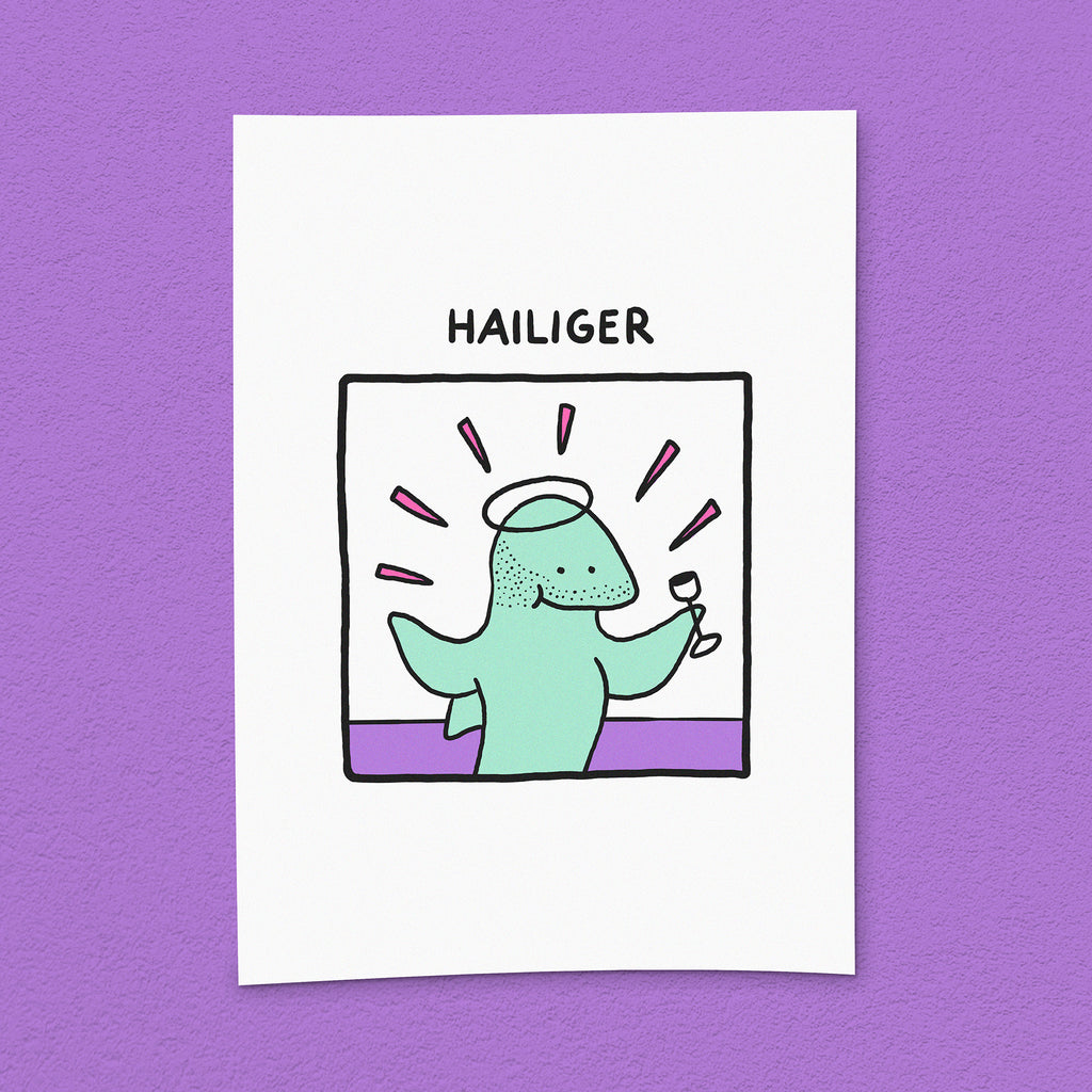 Kunstdruck "Hailiger"