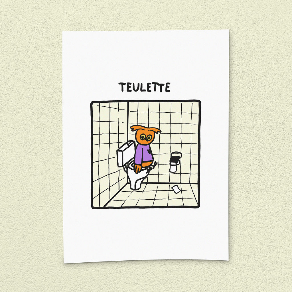 Kunstdruck "Teulette"