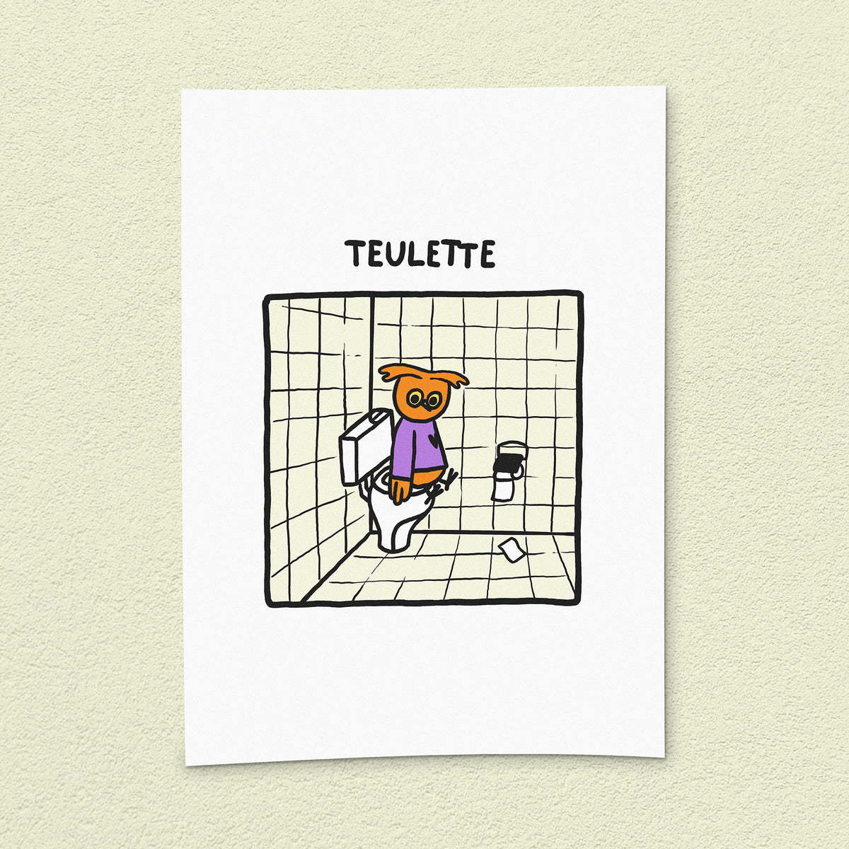 Kunstdruck "Teulette"