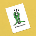 Postkarte A6 "Rangeleidechse"