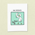 Kunstdruck "Potente"