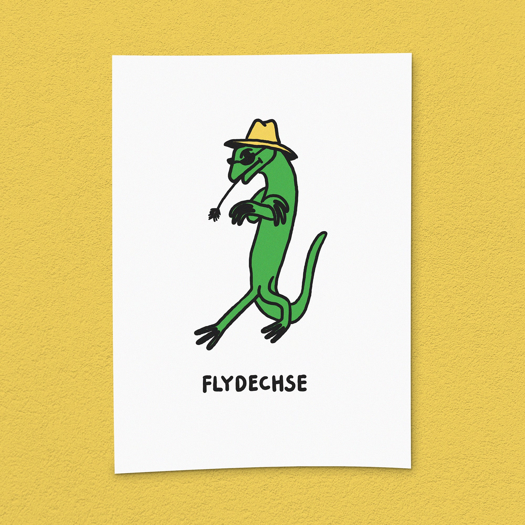 Kunstdruck "Flydechse"