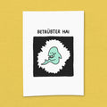 Kunstdruck "Betrübter Hai"