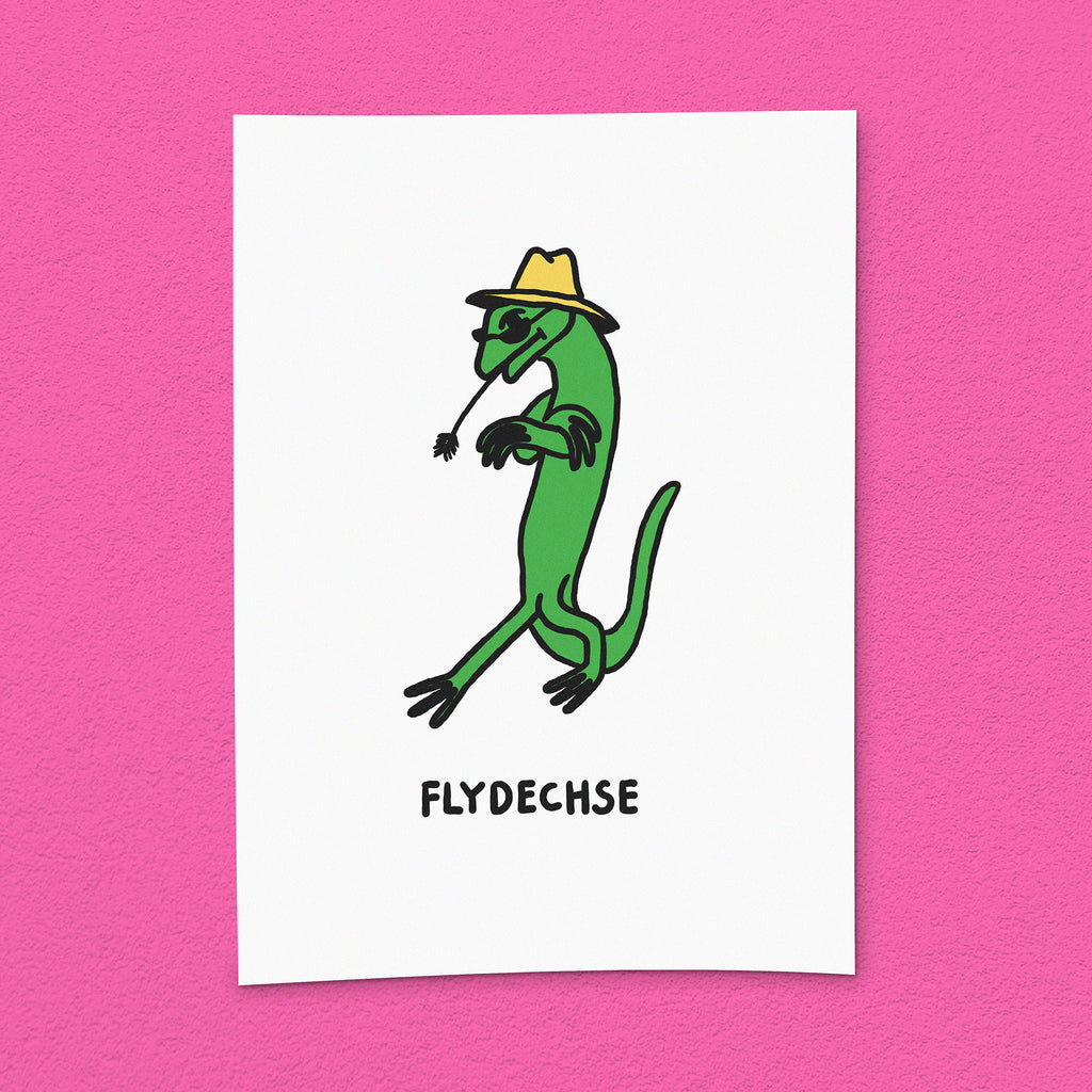 Kunstdruck "Flydechse"