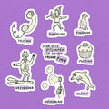 Spitznamen Finn, Stickerset, 8er