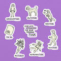Spitznamen Tina, Stickerset, 8er