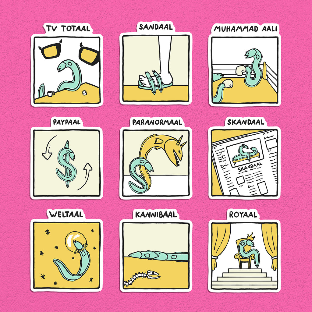 Aale Stickerset, 9er