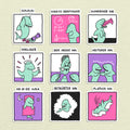Haie Stickerset, 9er