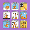 Dinos Stickerset, 9er
