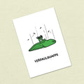 Postkarte A6 "Verfaulquappe"