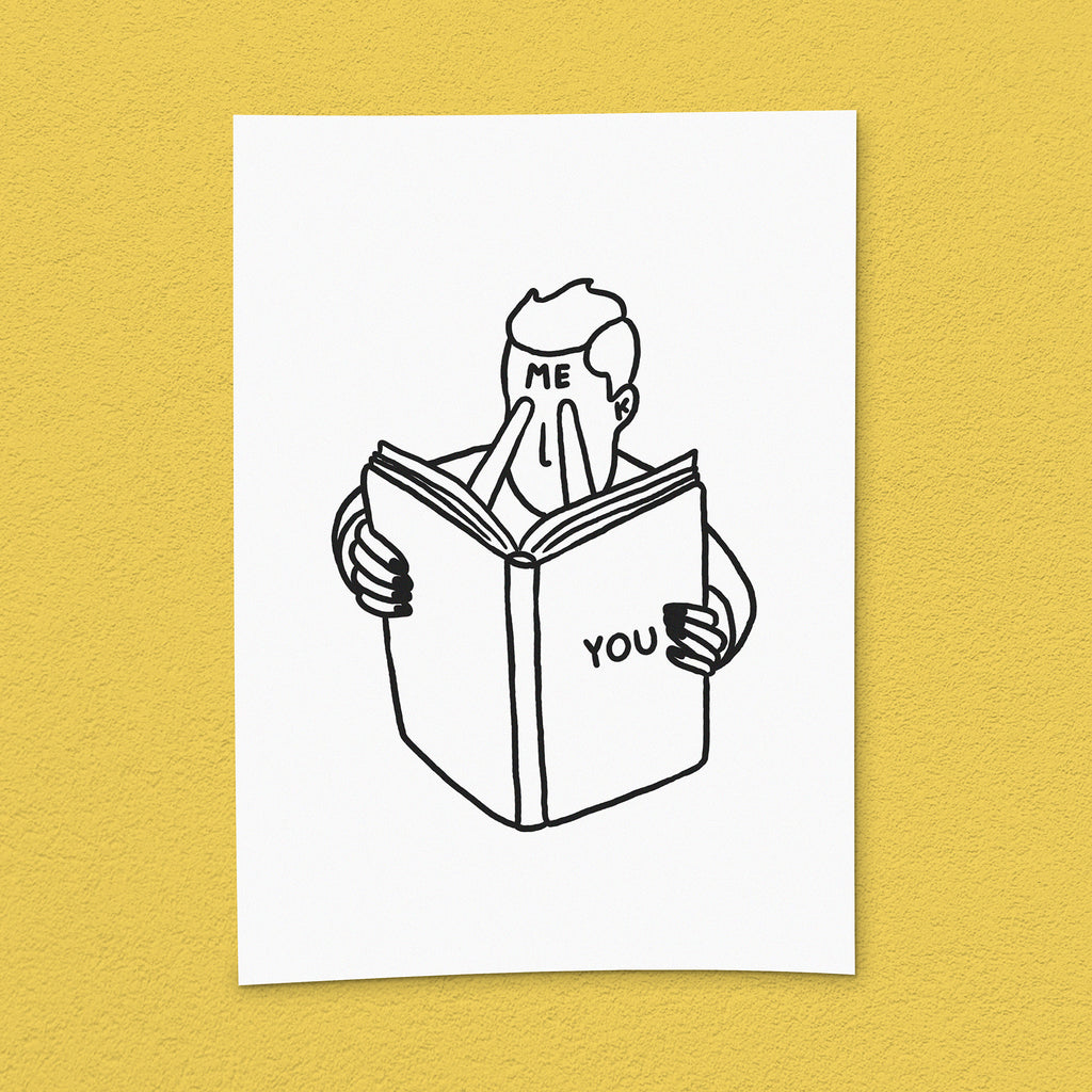 Kunstdruck "me & you"