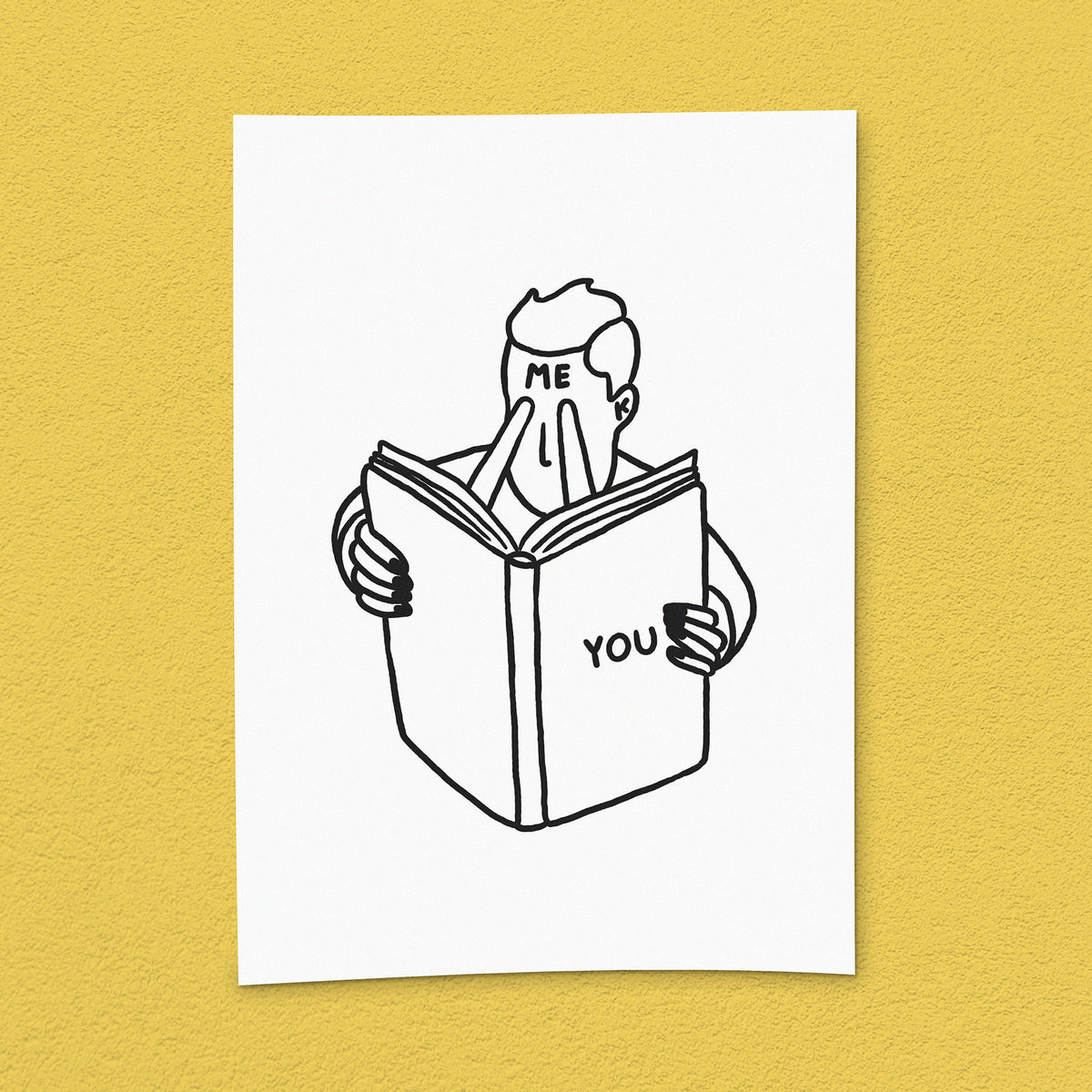 Kunstdruck "me & you"