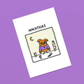 Postkarte A6 "Nachteule"