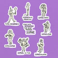 Spitznamen Sophie, Stickerset, 8er