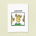 Kunstdruck "Juhuuuhn"