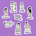 Spitznamen Tim, Stickerset, 8er