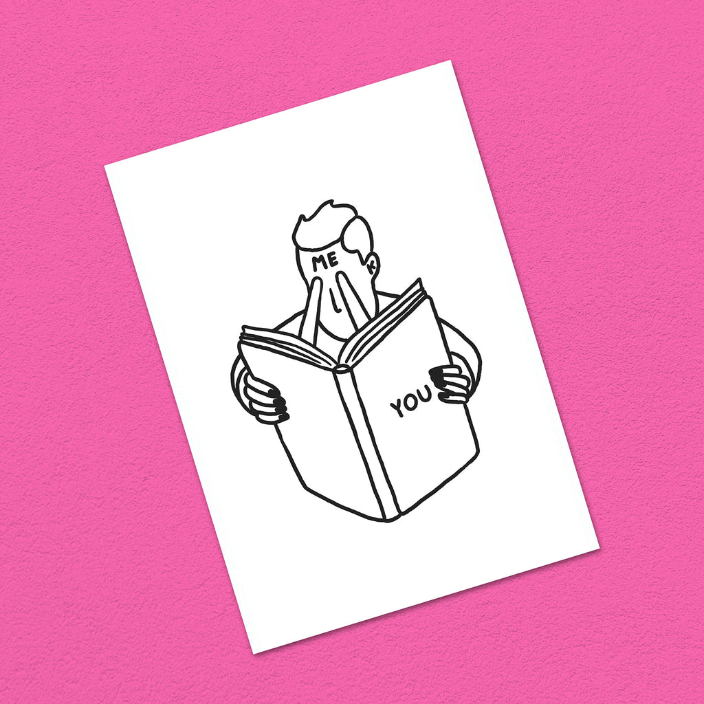 Postkarte A6 "me & you"