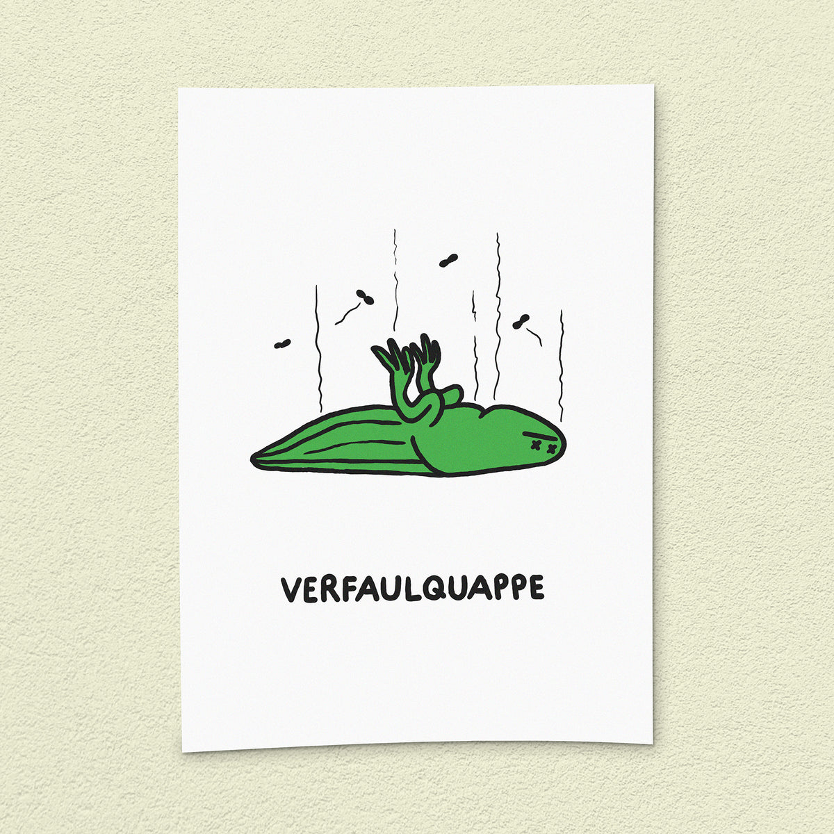 Kunstdruck "Verfaulquappe"