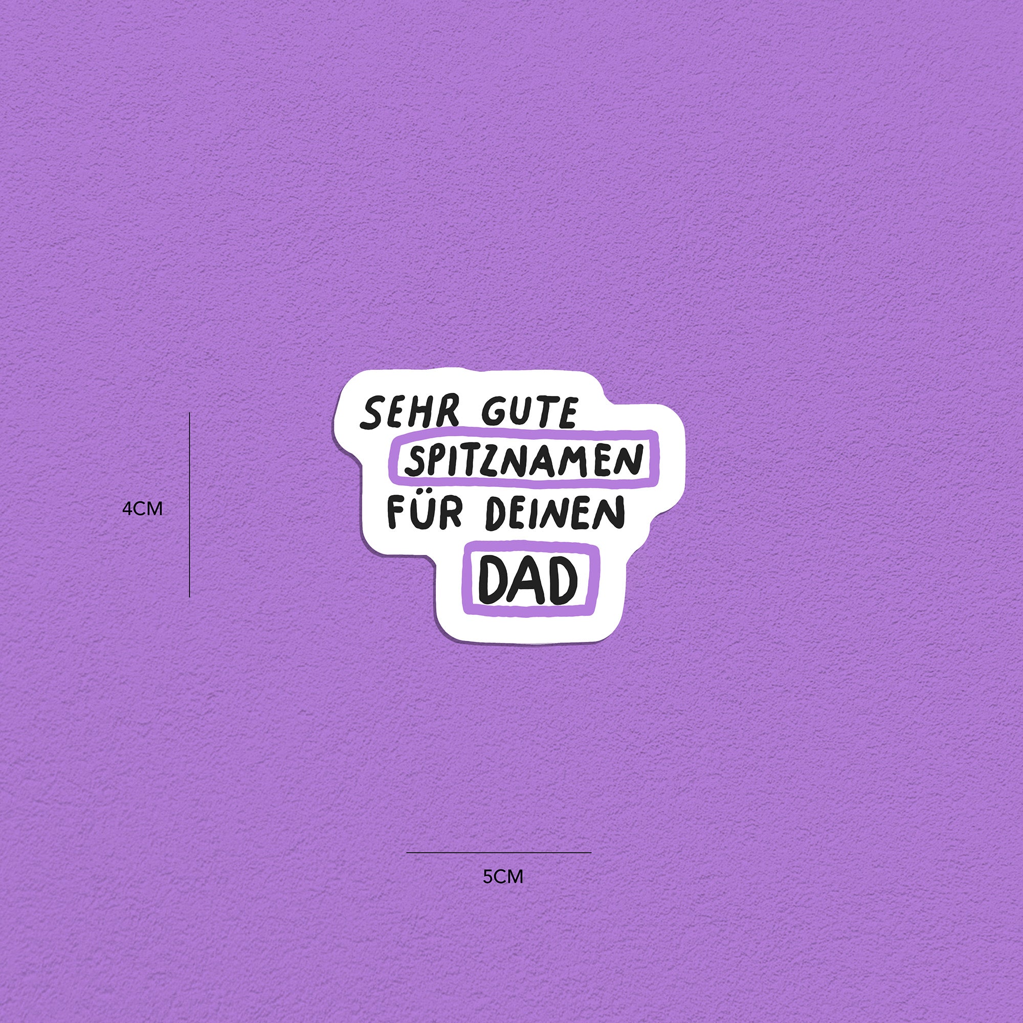 Spitznamen Dein Dad, Stickerset, 8er