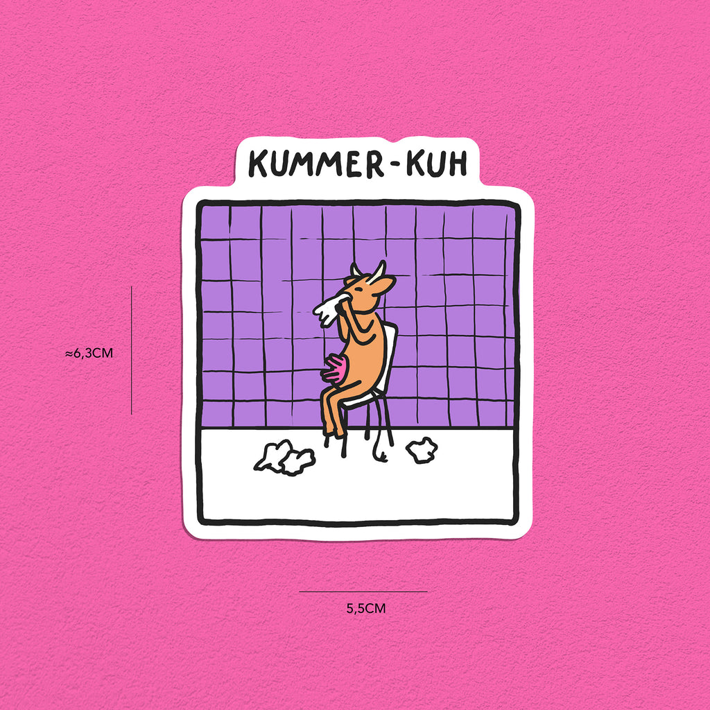 Kühe Stickerset, 9er